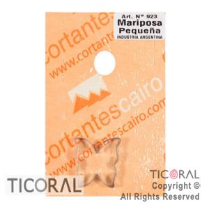 CORT C 923 MARIPOSA PEQUEA x 1